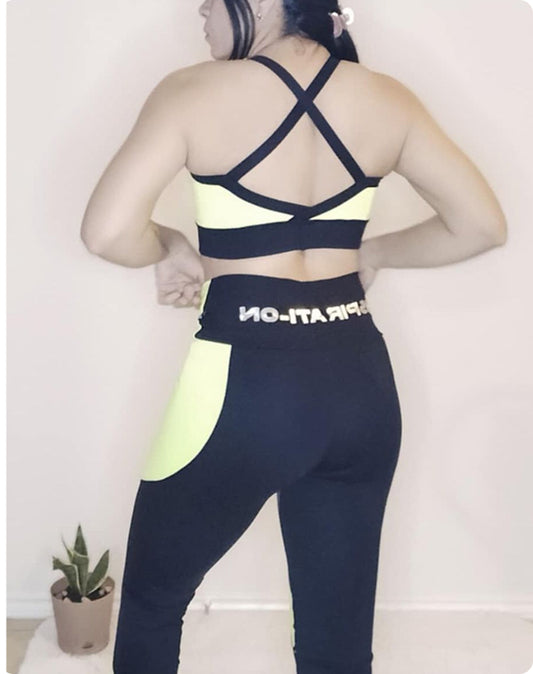 Inspiration Neon & Black Color - Set one size small to large